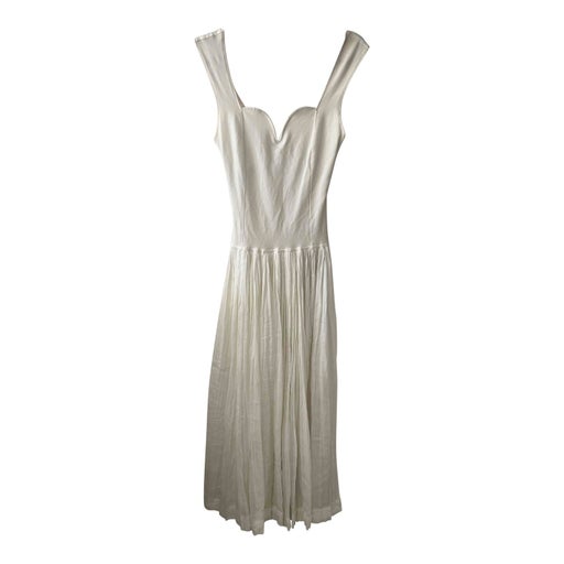 Robe longue blanche