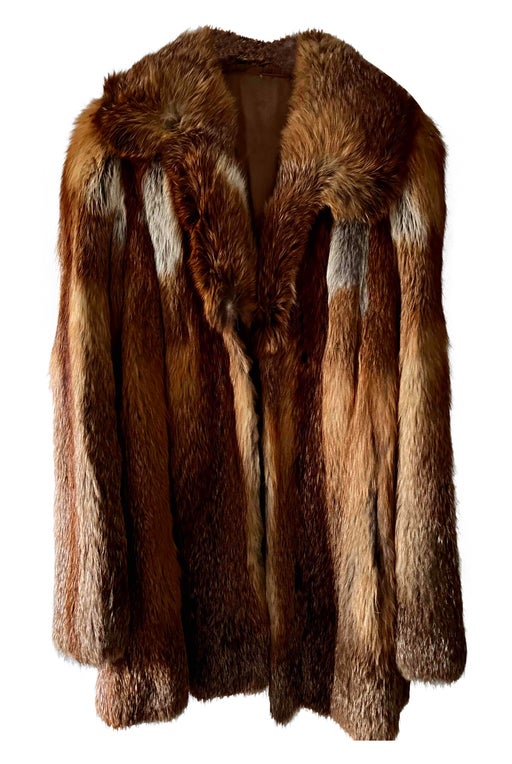 Short fur coat
