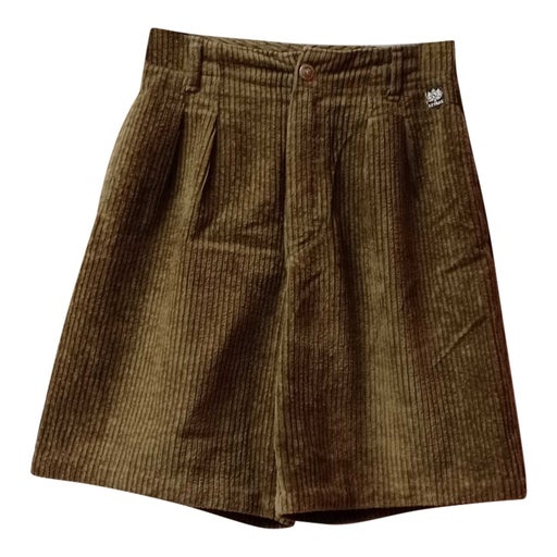 Short en velours côtelé 