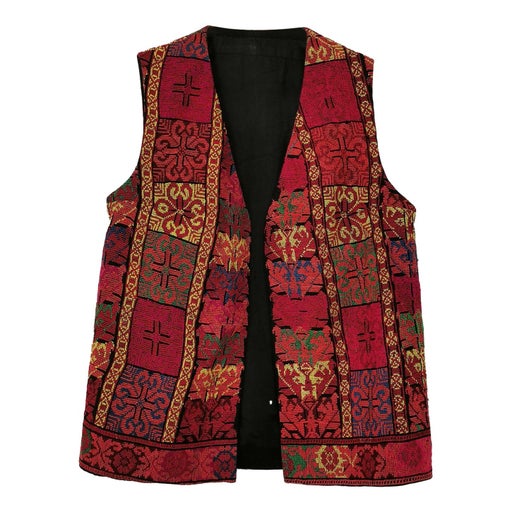 70's embroidered waistcoat