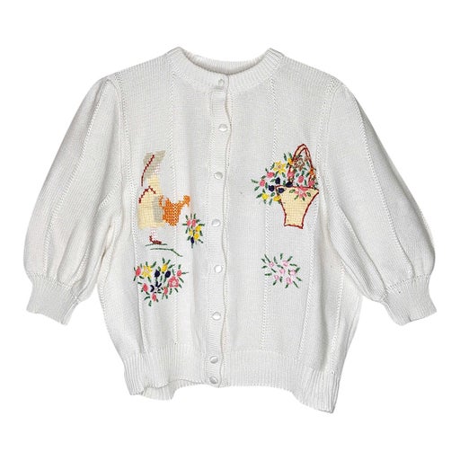 Embroidered cardigan