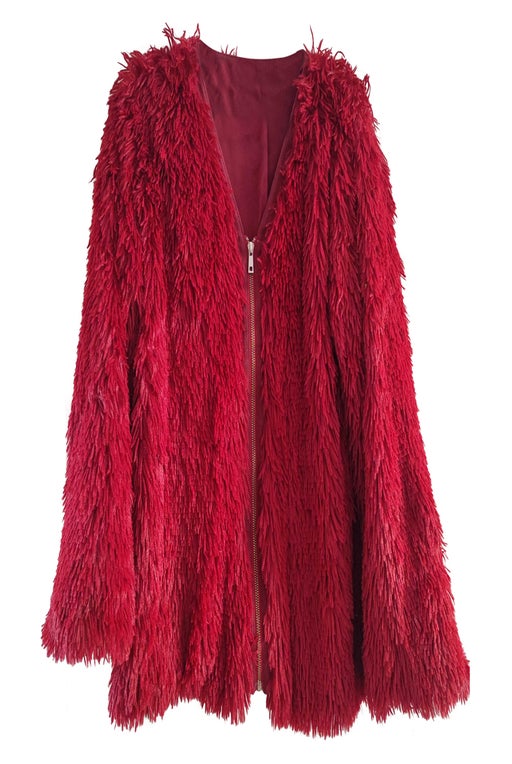 80's red coat