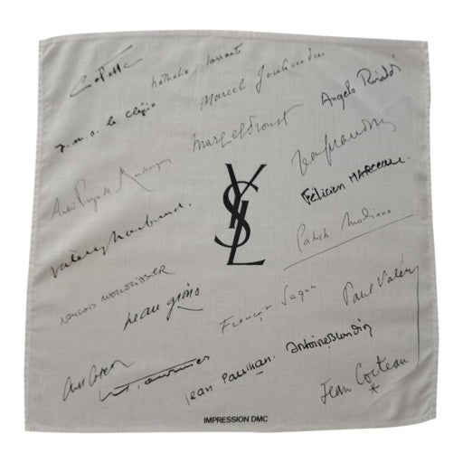 Yves Saint Laurent scarf