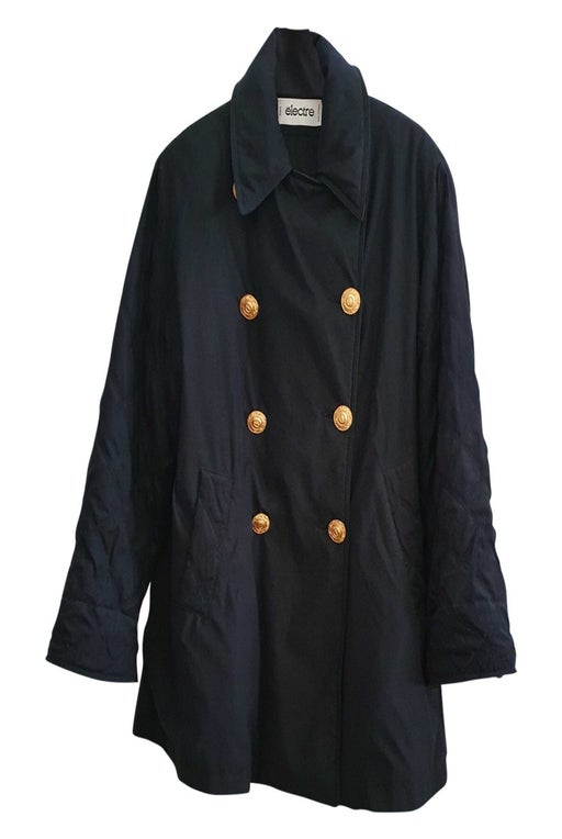 80's black coat