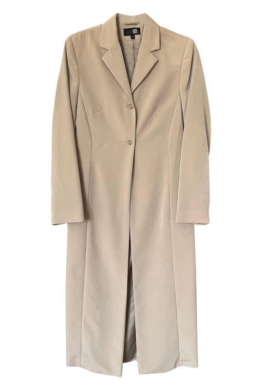 Long beige coat