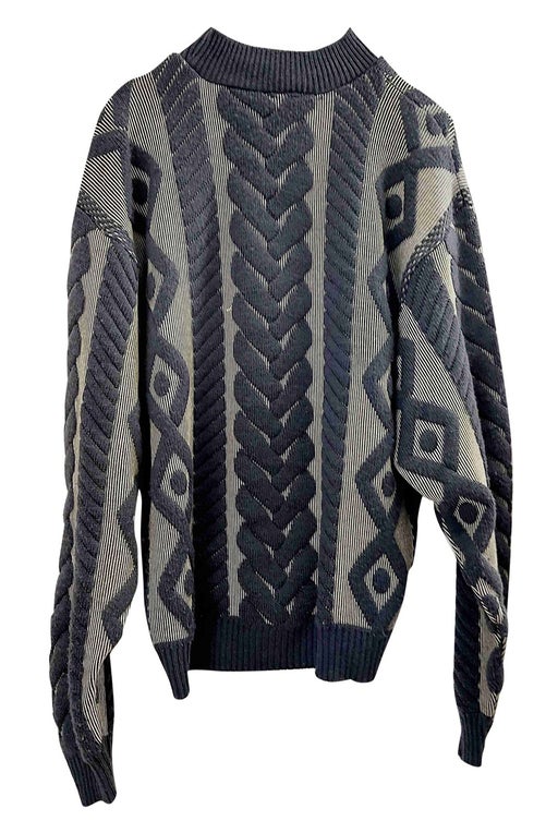 90's patterned jumper