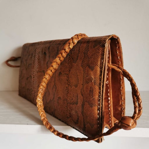 Sac en cuir exotique