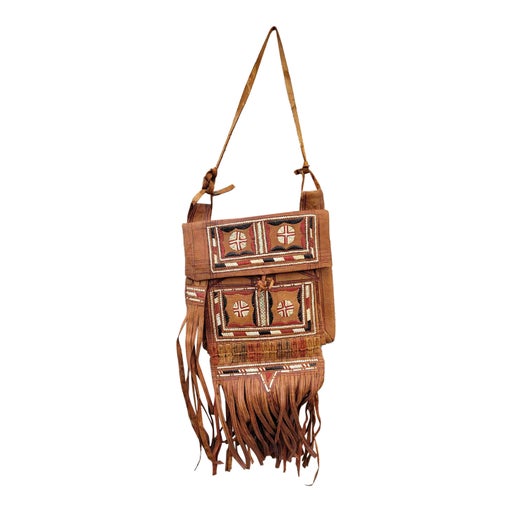Leather Fringe Bag