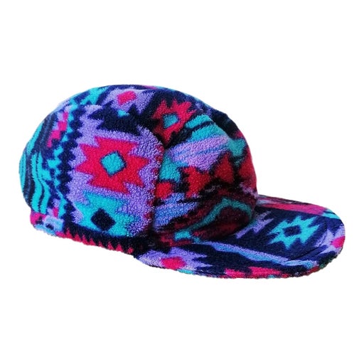 80's patterned cap