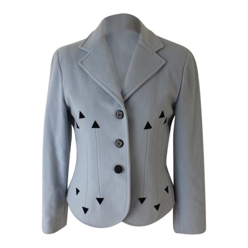 Wool and cashmere blazer