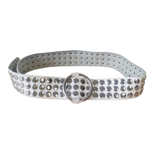 Leather belt