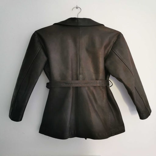 Trench en cuir 
