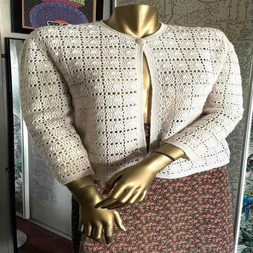 Cardigan en crochet