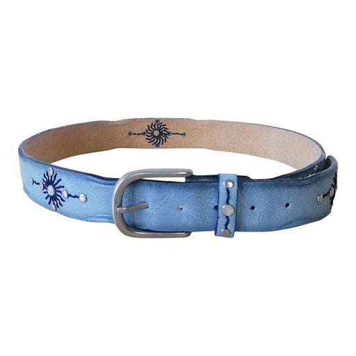 Leather belt