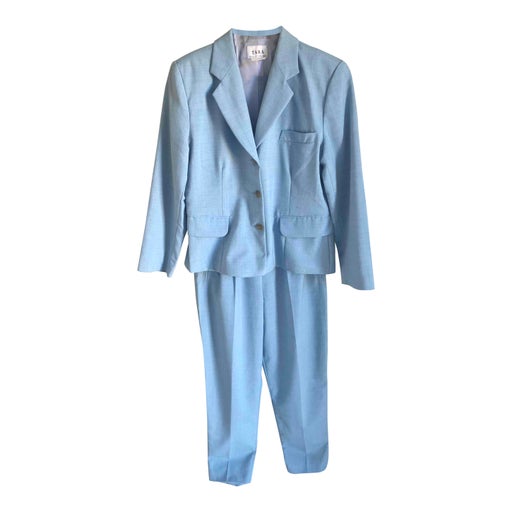 Tailleur pantalon bleu