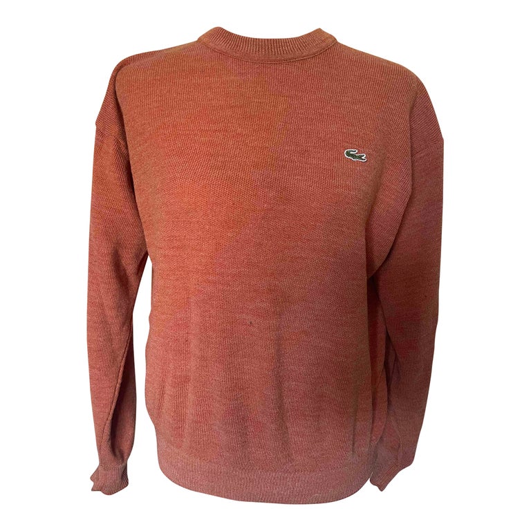 Orange lacoste sweater online