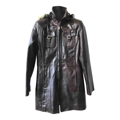 leather coat
