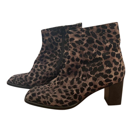 Bottines léopard 