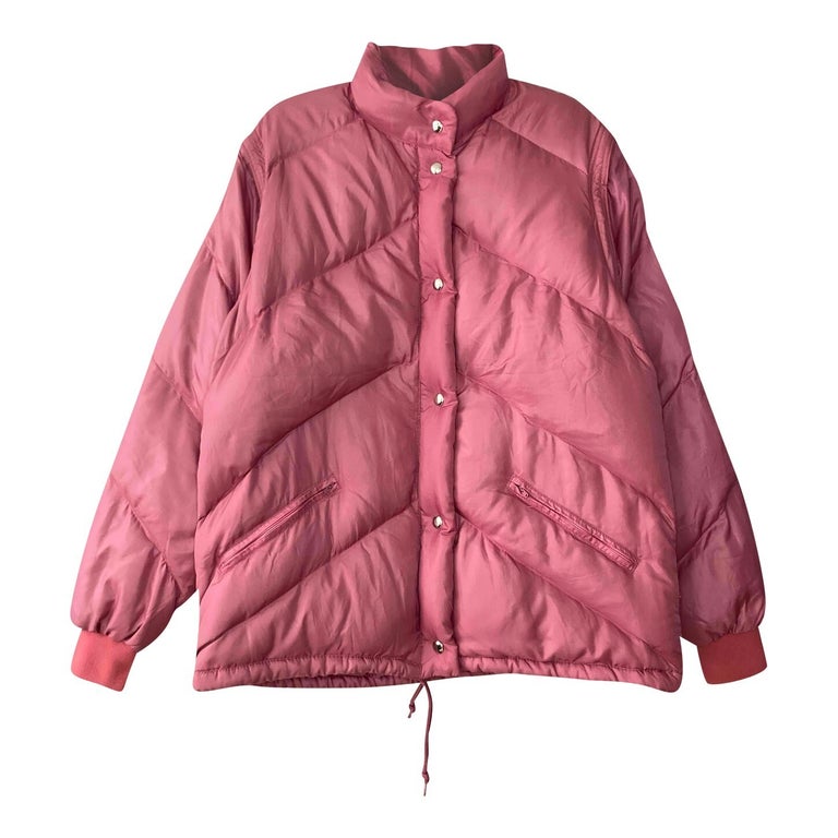Doudoune matelassée rose