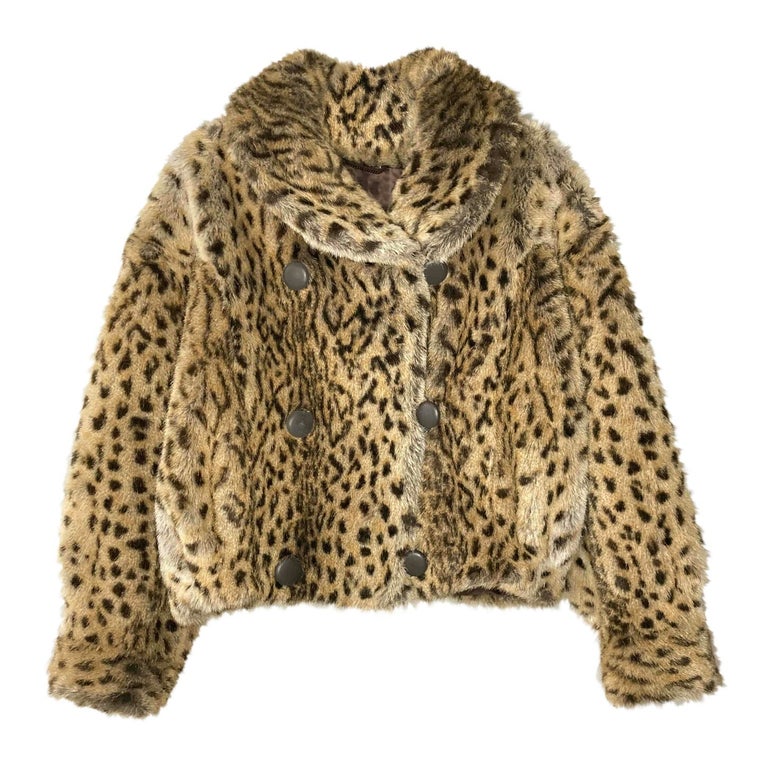 Manteau en fausse fourrure