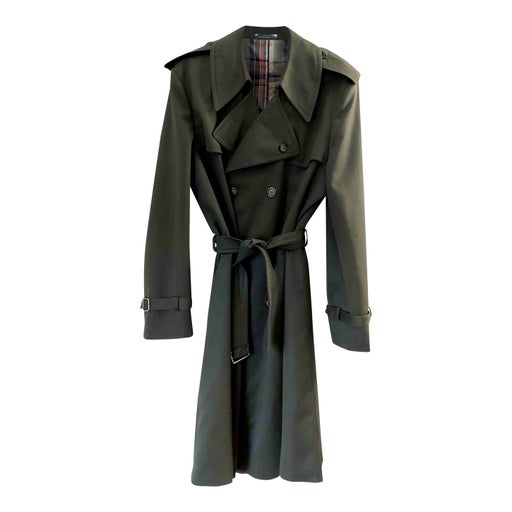 70's khaki trench coat
