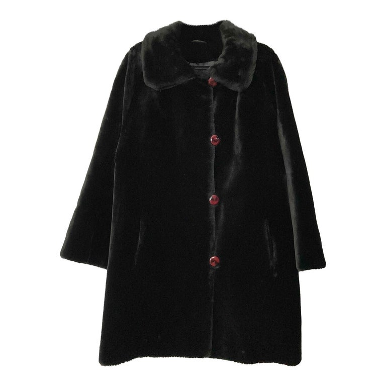 Manteau en fausse fourrure 