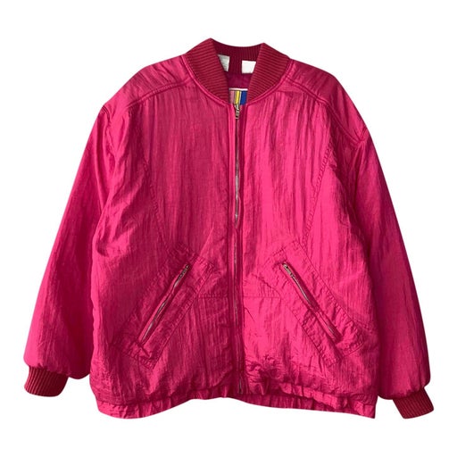 80's pink down jacket