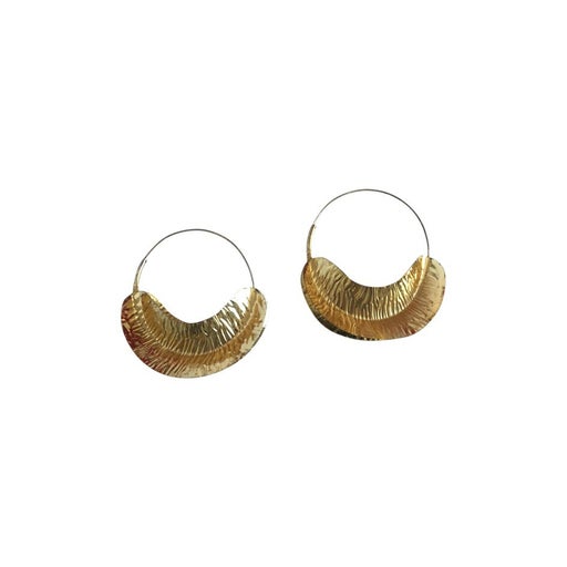 Boucles d’oreilles dorées