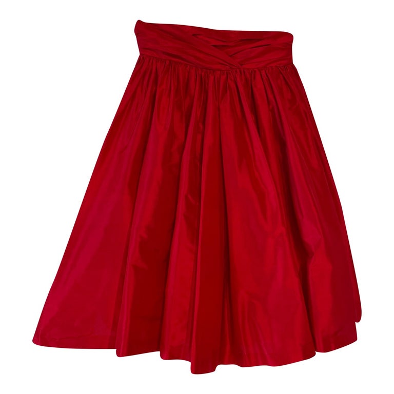 Jupe cheap rouge femme