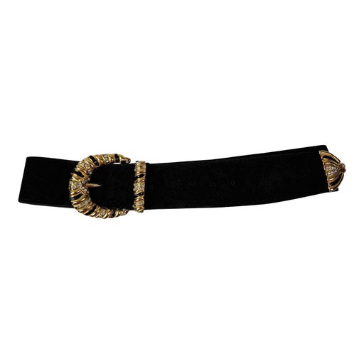 Suede belt
