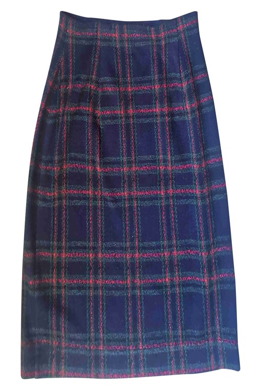 Tartan mini skirt