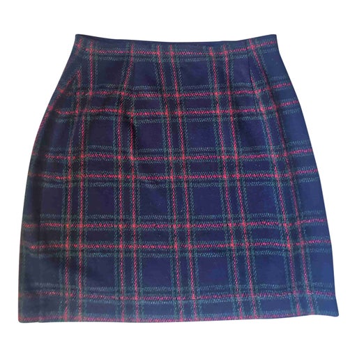 Tartan mini skirt
