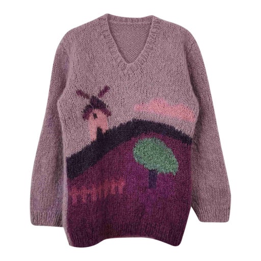 Patterned sweater