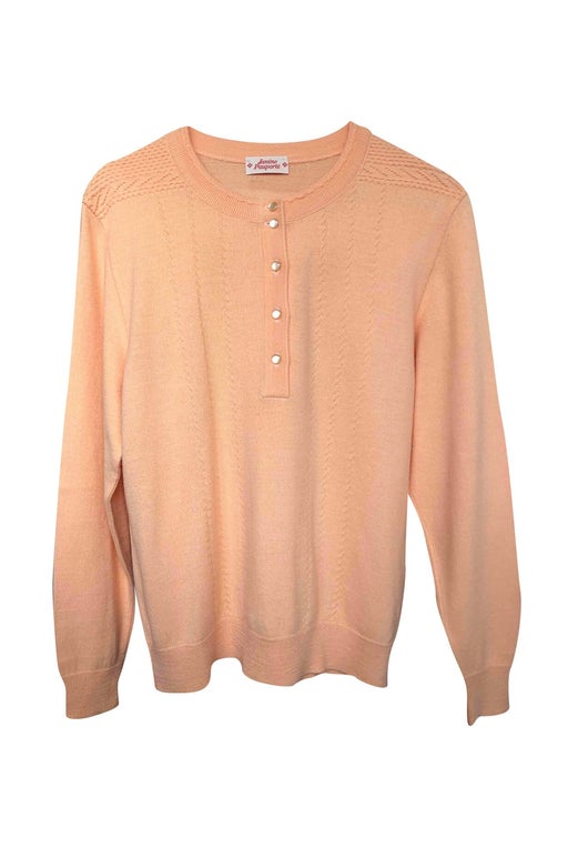 Pastel orange jumper