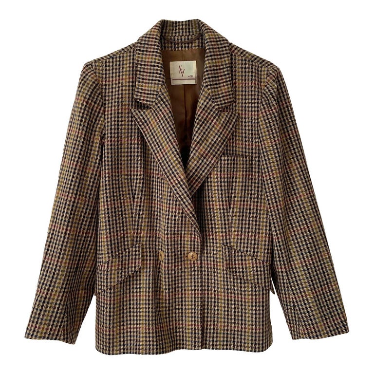 Blazer pied-de-poule