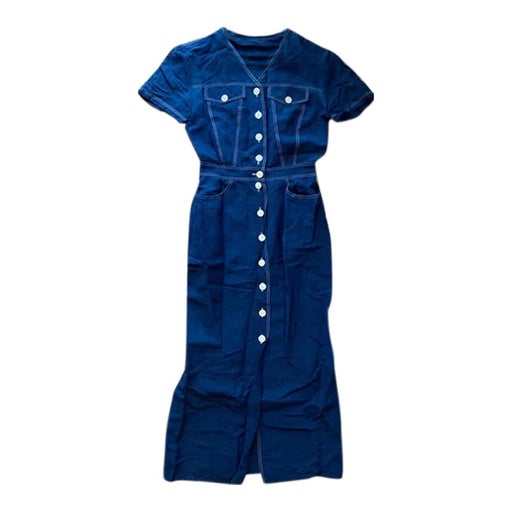 Long linen dress