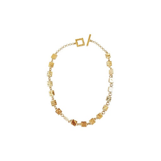 golden necklace