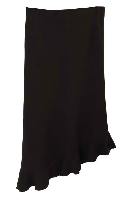 Asymmetrical long skirt