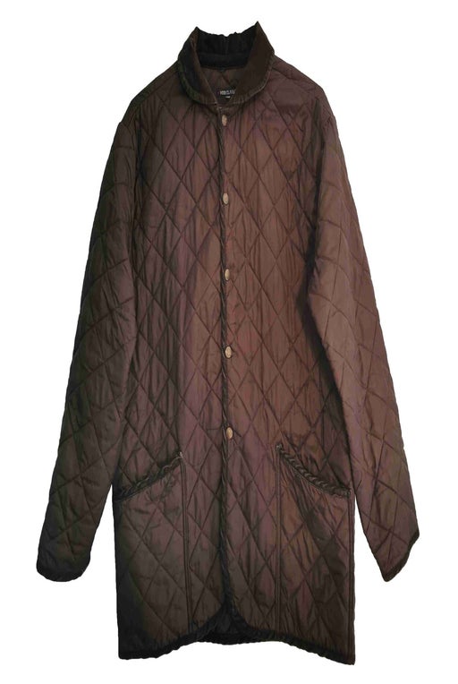 Chocolate quilted jacket