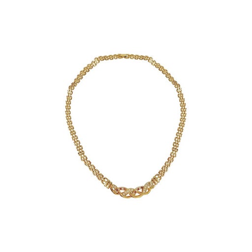 80's golden necklace