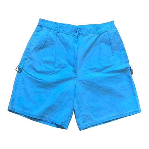 Short bleu 80's