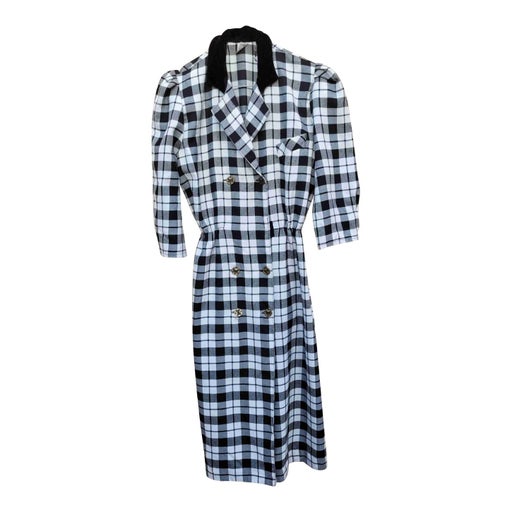 Checked dress