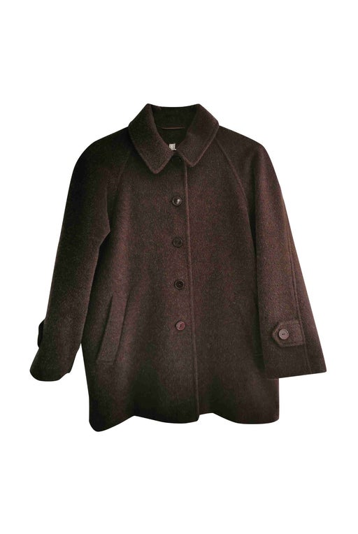 Short woolen coat
