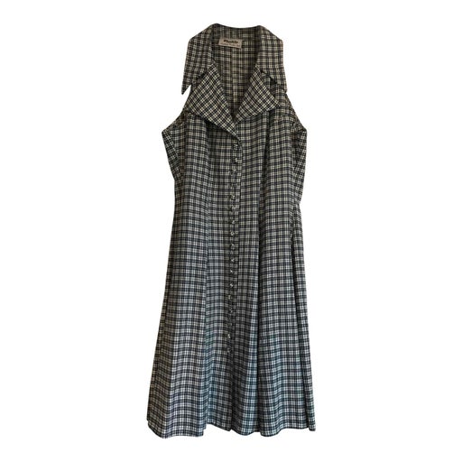 90's buttoned dress