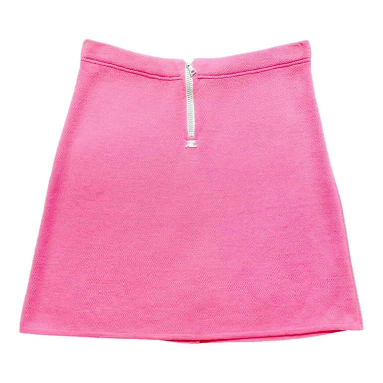 Mini jupe Courrèges