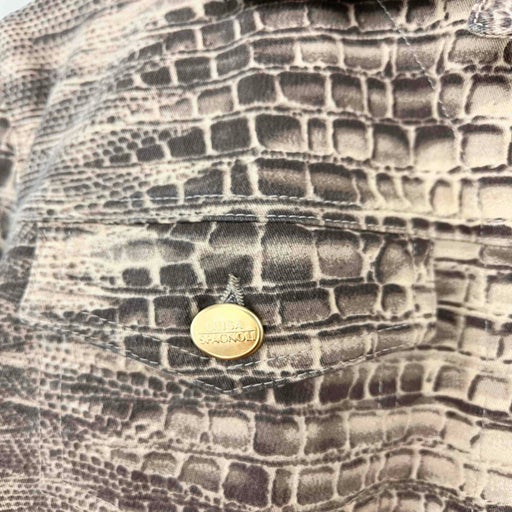 Veste en jean python