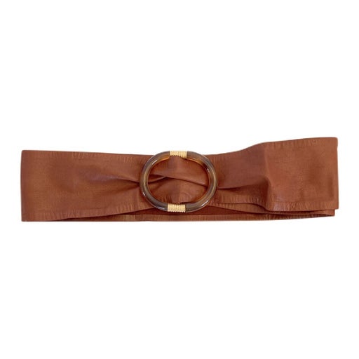 Leather belt