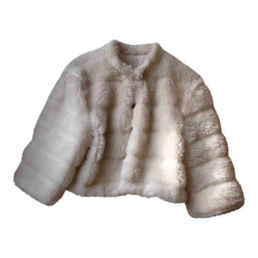 Faux fur coat