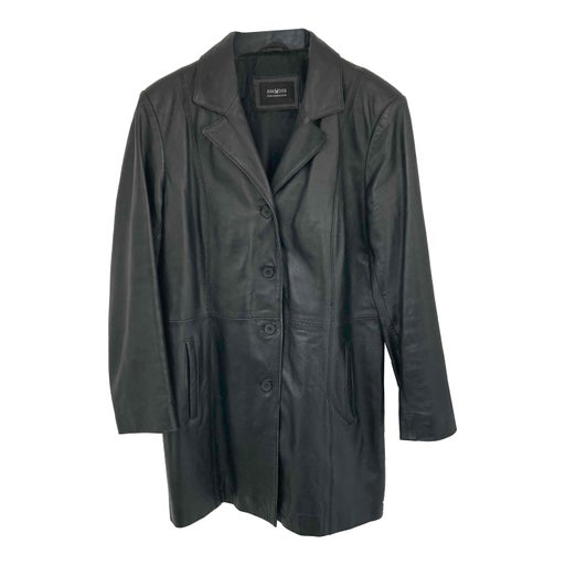 leather coat