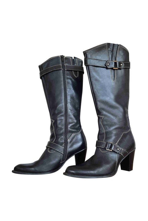 Bottes en cuir